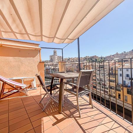 Sleep & Stay Luxury Top Floor Apt With Terrace Girona Exteriör bild