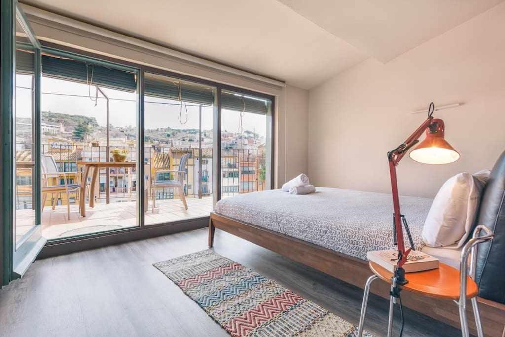 Sleep & Stay Luxury Top Floor Apt With Terrace Girona Exteriör bild