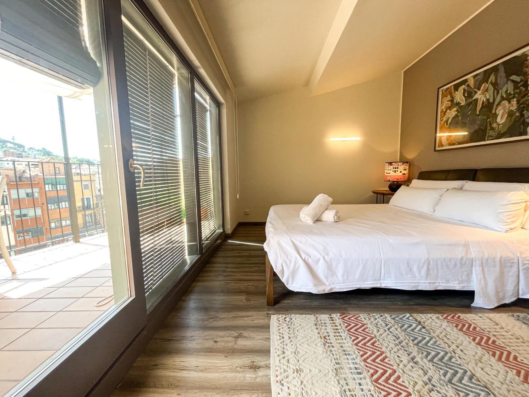 Sleep & Stay Luxury Top Floor Apt With Terrace Girona Exteriör bild
