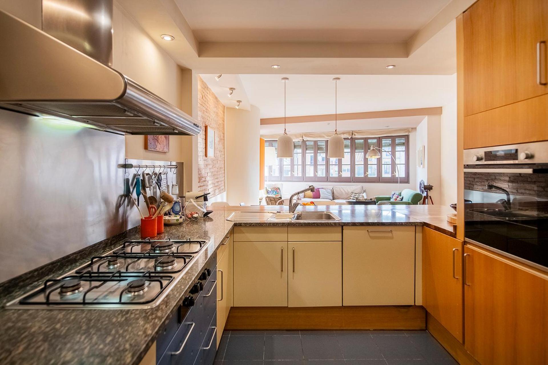 Sleep & Stay Luxury Top Floor Apt With Terrace Girona Exteriör bild
