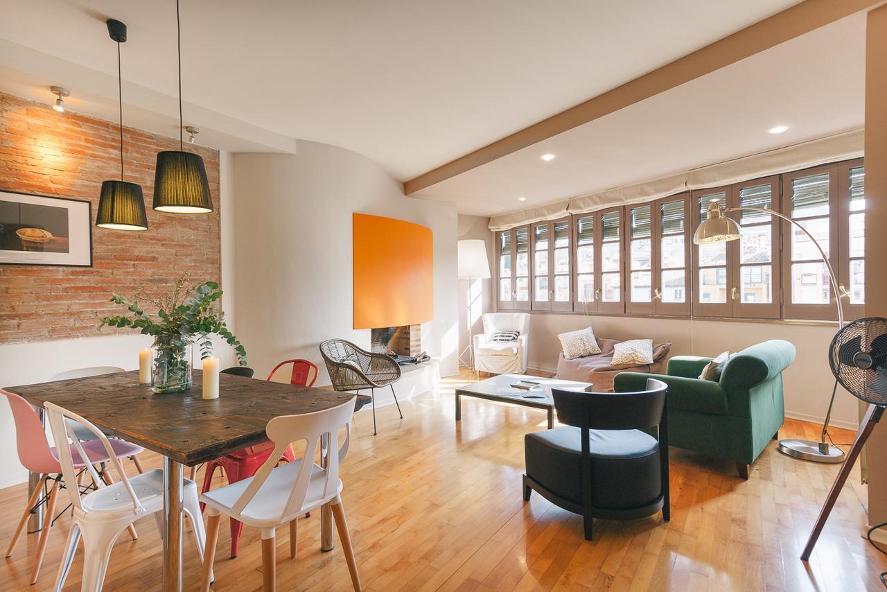 Sleep & Stay Luxury Top Floor Apt With Terrace Girona Exteriör bild